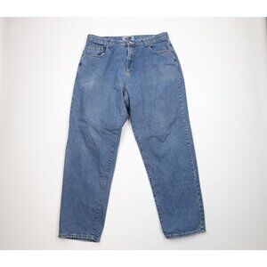 Vintage 90s Gotcha Surfing Mens 36x32 Faded Relaxed Fit Baggy Denim Jeans Blue